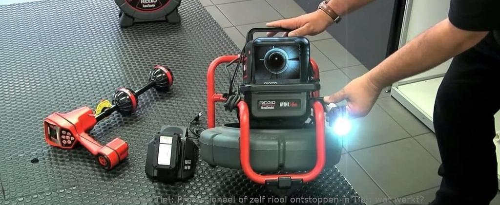 Professioneel of zelf riool ontstoppen in Tiel: wat werkt?