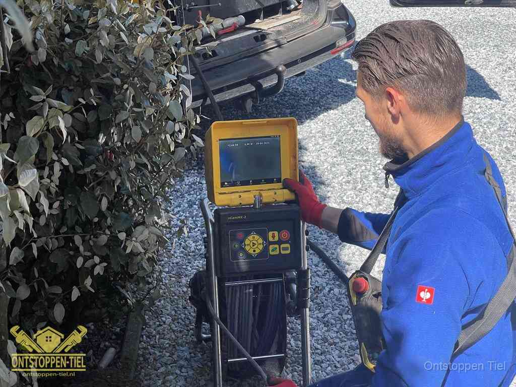 Rioolinspectie met camera in Tiel