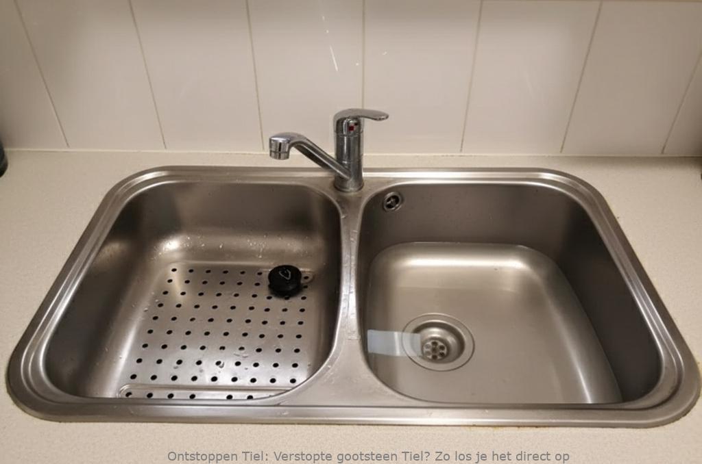 Verstopte gootsteen Tiel? Zo los je het direct op