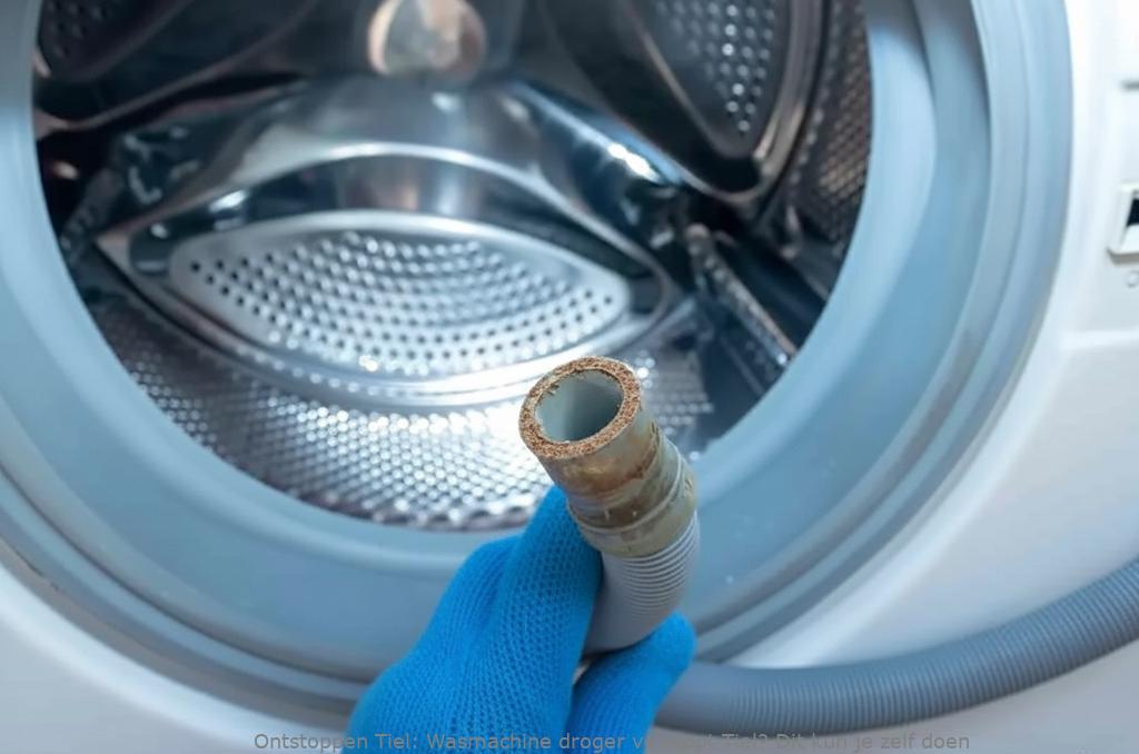 Wasmachine droger verstopt Tiel? Dit kun je zelf doen